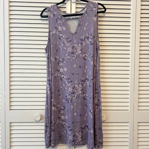 Maurices Floral Dress Mini Size 0X - Picture 4 of 12